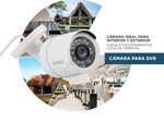 Cámara De Seguridad Gadnic Bullet IP CCTV Hd 720P Visión Nocturna Incluye Cable BNC Video DVR