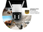 Camara seguridad Gadnic CMSOL42 Panel Solar 3MP Visión Nocturna