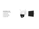 Camara seguridad Gadnic CMSOL42 Panel Solar 3MP Visión Nocturna