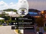 Camaras De Seguridad Gadnic DM300W x2 IP WIFI Para Exteriores 1080P Visión Nocturna