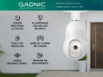 Cámara de Seguridad IP Gadnic tipo Lámpara