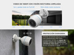 Kit Cámara De Seguridad IP Ezviz WiFi 2mp FHD H3C Visión Audio x 6 unidades