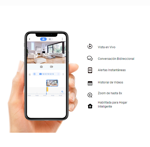 Cámara Interior Ezviz C2C Para Hogar Inteligente 1080p Wifi