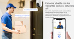Cámara Seguridad Ezviz P/Exterior H8C Sirena Vista 360°