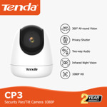 Camara De Seguridad Ip Tenda Cp3 1080p Rotacion 360° Alarma