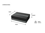 DVR eSSD Hikvision de 4 Canales 1080p
