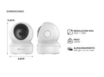 Cámara IP Ezviz WiFi Paneo e Inclinación Inteligente CS-C6N-R101-1G2WF