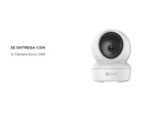 Cámara IP Ezviz WiFi Paneo e Inclinación Inteligente CS-C6N-R101-1G2WF