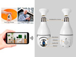 Kit x2 Camara IP Bulbo Gadnic