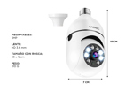 Kit x2 Camara IP Bulbo Gadnic
