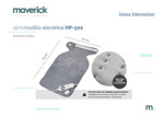 Almohadilla Eléctrica Maverick Térmica Cervical Manta Hp302