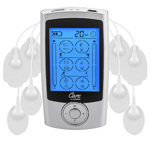 Electroestimulador Muscular Portátil Gadnic 9910 20 Niveles 24 Programas Recargable