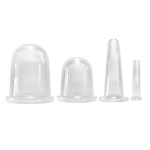 Set X4 Copas Ventosas de Vacío Gadnic PLQ13 De Silicona Para Rostro Y Cuerpo