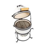 Mini Kamado Argentino 13" Blanco