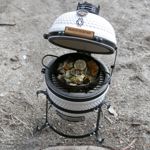 Mini Kamado Argentino 13" Blanco