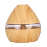 DIFUSOR HUMIFICADOR KANJIHOME KJH-133L AROMATERAPIA 300ML 40ML/HORA LUZ USB