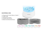 Maquina De Ruido Blanco Gadnic + Antifaz Mascara Para Dormir