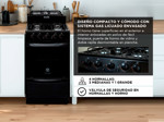 Cocina Escorial Palace Cristal Gas Envasado 51cm