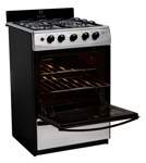 Cocina Escorial Master Style Inox Multig 4 Horn Luz en Horno