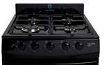 Cocina Escorial Master Style Negra Multigas Puerta Con Visor