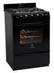 Cocina Escorial Master Style Negra Multigas Puerta Con Visor