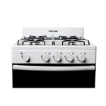 Cocina Multigas Volcan 87644VM 4 Hornallas 55 CM Blanca