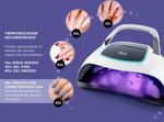 Kit Para Uñas Gadnic Torno T102 + Cabina UV Led BQ6 Pro Uso Profesional