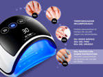 Cabina Para Uñas Gadnic H2 PLUS 96W Uv Led Profesional