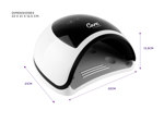 Cabina Para Uñas Gadnic H2 PLUS 96W Uv Led Profesional
