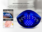 Cabina Uñas LED UV Gadnic Lampara Secador de Uñas Acrílicas Con Ranura + Mango Flexible