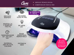 Kit Para Uñas Gadnic Torno T202 + Cabina Uv H5 Plus Led 96W Profesional