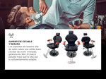 Sillon Barbero Hidráulico Peluquería Gadnic BR33 Vintage