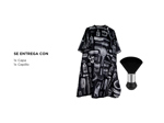 Set Barberia Capa con Diseño Gadnic + Cepillo Sacapelo
