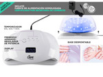 Cabina Para Uñas Gadnic Ledsun Plus UV 72w Uso Profesional
