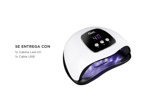 Cabina Para Uñas CB43M22 Gadnic Lampara LED UV 54w 24 leds