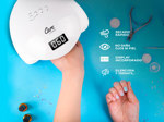 Cabina Para Uñas Uv Led Gadnic SUN5 48W Profesional