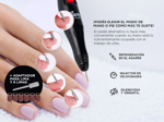 Kit Para Uñas Gadnic Torno T20K + Cabina UV LED 180W Profesional