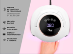 Kit Para Uñas Gadnic Torno T20K + Cabina UV LED 180W Profesional