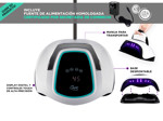 Torno Eléctrico Portatíl + Cabina Para Uñas Gadnic BQ6 Pro