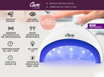 Kit Lámpara LED UV 48W LEDSUN + Torno para Uñas Eléctrico