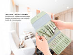 Set de Manicura Gadnic Juego Completo 16 Piezas Manos y Pies