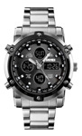 RELOJ ANALOGO DIGITAL SKMEI I 1389 - BLACK