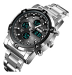 RELOJ ANALOGO DIGITAL SKMEI I 1389 - BLACK