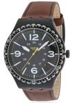 Reloj Swatch Special Unit YWB402C Hombre Acero Cuero Marron