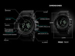 Reloj Pulsera Gadnic Digital Sumergible
