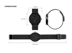 Reloj de Diseño Analógico Gadnic Ares Sumergible