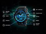 Reloj Deportivo Gadnic Digital Analógico Resistente Al Agua Azul