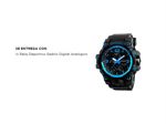 Reloj Deportivo Gadnic Digital Analógico Resistente Al Agua Azul