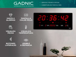 Reloj de Parede Grande Gadnic Led Digital