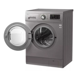 Lavarropas Carga Frontal inverter LG 8.5Kg 1400 RPM WM8516EE6 Silver